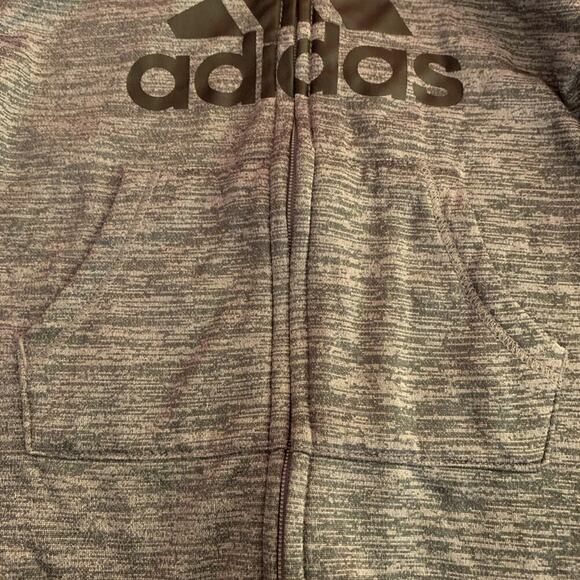 ADIDAS Boy’s One-Piece Hooded Zip Up Romper / Size: 9 Months - Picture 6 of 9